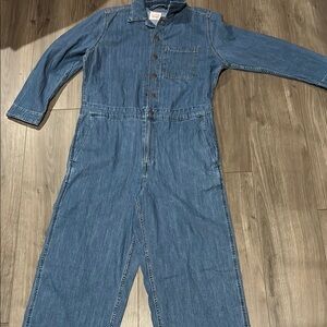 Levi's Blue Denim Jumpsuit